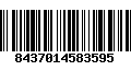 Código de Barras 8437014583595