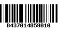 Código de Barras 8437014859010