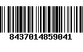 Código de Barras 8437014859041