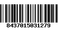 Código de Barras 8437015031279