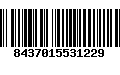 Código de Barras 8437015531229