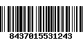 Código de Barras 8437015531243