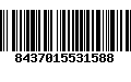 Código de Barras 8437015531588