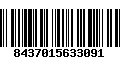 Código de Barras 8437015633091