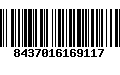 Código de Barras 8437016169117