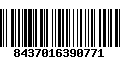 Código de Barras 8437016390771