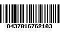 Código de Barras 8437016762103