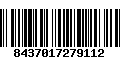 Código de Barras 8437017279112