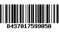 Código de Barras 8437017599050