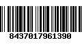 Código de Barras 8437017961390