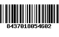 Código de Barras 8437018054602