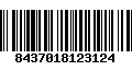 Código de Barras 8437018123124