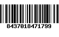 Código de Barras 8437018471799