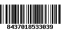 Código de Barras 8437018533039