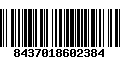 Código de Barras 8437018602384