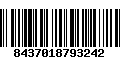 Código de Barras 8437018793242
