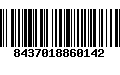 Código de Barras 8437018860142