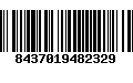 Código de Barras 8437019482329