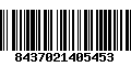 Código de Barras 8437021405453