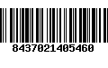 Código de Barras 8437021405460