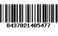 Código de Barras 8437021405477