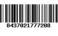 Código de Barras 8437021777208