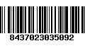 Código de Barras 8437023035092