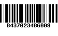 Código de Barras 8437023486009