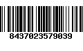 Código de Barras 8437023579039