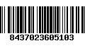 Código de Barras 8437023605103