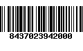 Código de Barras 8437023942000