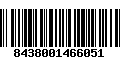 Código de Barras 8438001466051