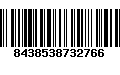 Código de Barras 8438538732766