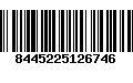 Código de Barras 8445225126746