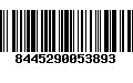 Código de Barras 8445290053893