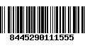 Código de Barras 8445290111555