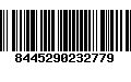 Código de Barras 8445290232779