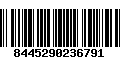 Código de Barras 8445290236791