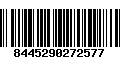 Código de Barras 8445290272577