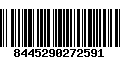 Código de Barras 8445290272591