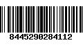 Código de Barras 8445290284112