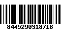 Código de Barras 8445290318718