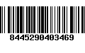 Código de Barras 8445290403469