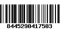 Código de Barras 8445290417503