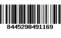 Código de Barras 8445290491169