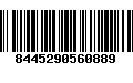 Código de Barras 8445290560889