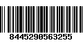 Código de Barras 8445290563255