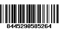 Código de Barras 8445290585264