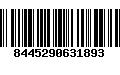 Código de Barras 8445290631893