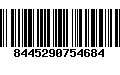 Código de Barras 8445290754684